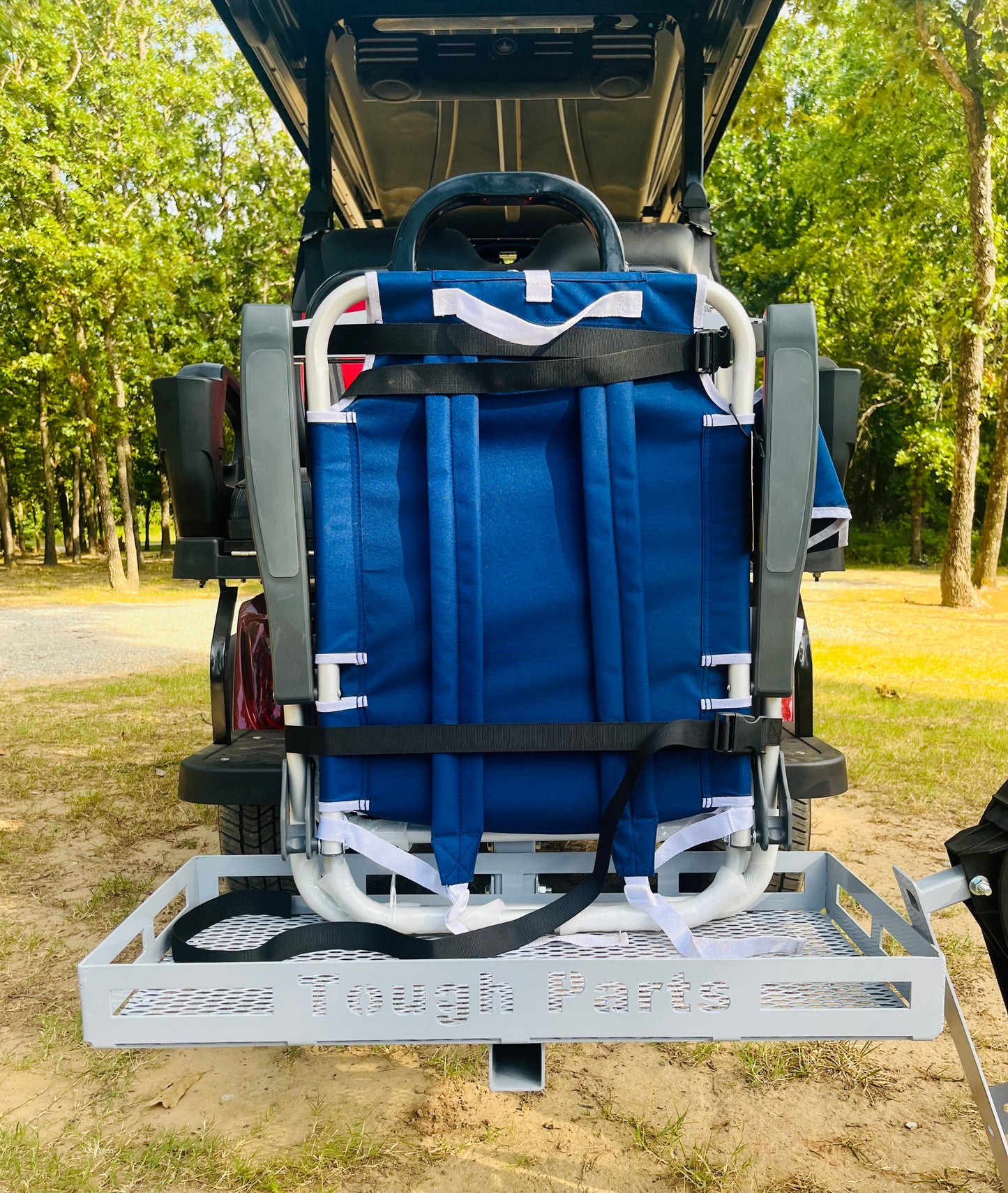 Evolution beach chair hitch attachment basket!!