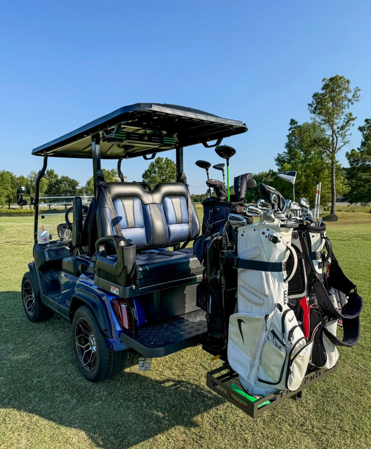 2 in one beach chair/golf bag hitch attachment!!!!